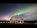 beautiful northern lights time lapse photography murmansk aurora village オーロラ极光延时拍摄 摩尔曼斯克极光村