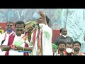 special song on congress party at dalit girijana dandora sabha indravelli v6 news