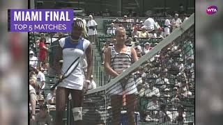 Venus Williams Defeats Anna Kournikova To Win 1998 Miami Open Final