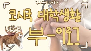 [Vlog] 이시국에도 과제는 계속 나온다.. / 디자인과 패턴 그리기/ 난집 반지 만들기 / 코시국 대학 브이로그