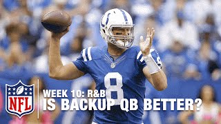 Are the Colts Better with Matt Hasselbeck at QB? | R&B (Week 10) | NFL