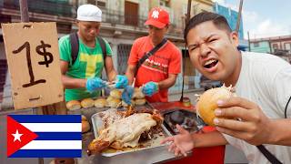 TRYING SUPER CHEAP STREET FOOD IN CUBA