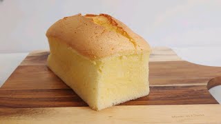 Taiwanese Castella Cake Recipe (how to make cotton soft sponge cake) | So Yum Cooking