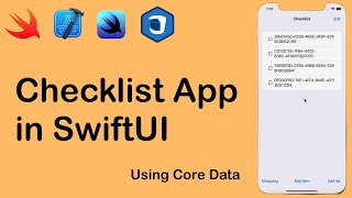 Checklist app in SwiftUI using Core Data - Part 1