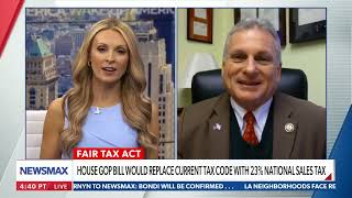 Rep. Carter joins Newsmax to discuss Fair Tax Act