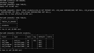 MySQL/MariaDB CRUD Operations Tutorial | CREATE, INSERT, READ, UPDATE, & DELETE