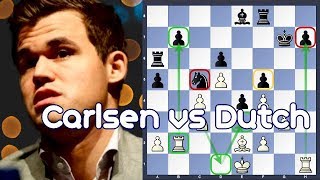 Carlsen faces the Dutch | Carlsen vs Vlassov | World Rapid Ch. Rd4