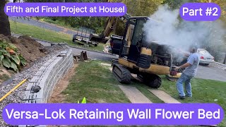 Replacing an Old Garden Wall with VERSA-LOK Retaining Blocks - Episode #2
