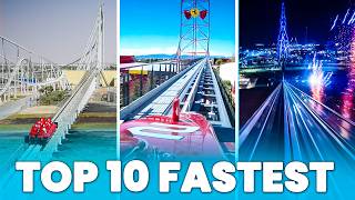 Top 10 FASTEST Roller Coasters in the WORLD (2026)