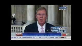 CNN: Sen. Isakson Disusses Ongoing Negotiations to End Govenment Shutdown, Raise Debt Ceiling