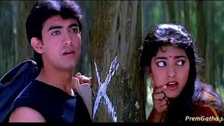 Gazab Ka Hai Din 4k Video Song | Amir Khan, Juhi Chawla | Alka Yagnik,dit Narayan | 90s Hit Song