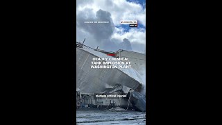 Chemical tank fatally implodes at a paper and packaging plant in Washington state