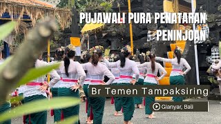 Piodalan Ring Pura Penataran Peninjoan | Br. Temen Tampaksiring | Bali Tourist Channel | Bali