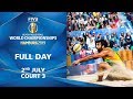 2nd July - Court 3 | Full Day | FIVB Beach Volleyball World Championships Hamburg 2019