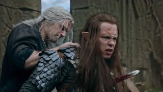 Geralt, Ciri, Yennefer VS Rience Outlaws  Fight - The Witcher Season 3 Badass Mo