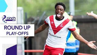 Airdrieonians Pull off Incredible Comeback Win! | Play-Off Round Up | cinch SPFL