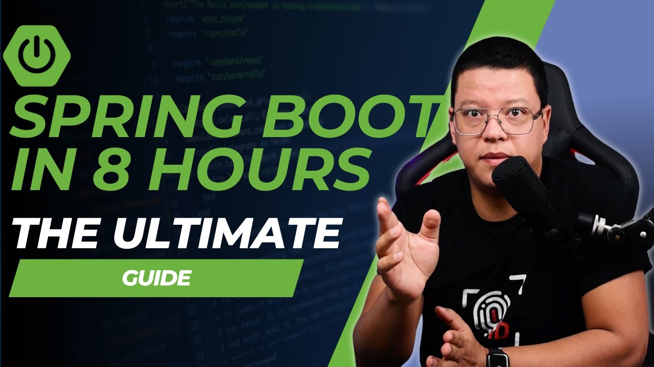 The Ultimate Spring Boot Course 8 Hours Course Youtube
