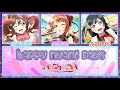 happy nyan days a・zu・na full eng rom lyrics color coded love live