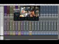 illmind making a beat live drums loops etc in protools