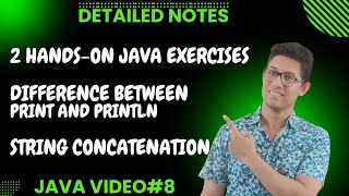 Java Tutorial for Beginners on MAC: print vs println and String Concatenation Explained in VSCode