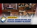 Kuasa Hukum Eliezer: JPU Abaikan Fakta Adanya Relasi Kuasa Ferdy Sambo