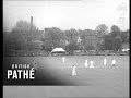 Worcester V Australians - Cricket (1956)