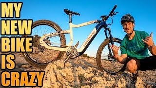 MY NEW BIKE IS CRAZY - HAIBIKE FLYON