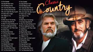 Top 100 Best Old Country Songs Of All Time - Don Williams, Kenny Rogers, Willie