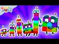 Colourful Math For Kids! | Numberblocks 1 Hour Compilation | 123 - Numbers Cartoon For Kids