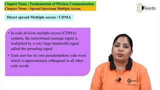 Spread Spectrum Multiple Access - Mobile Radio Propagation - Mobile Communication System