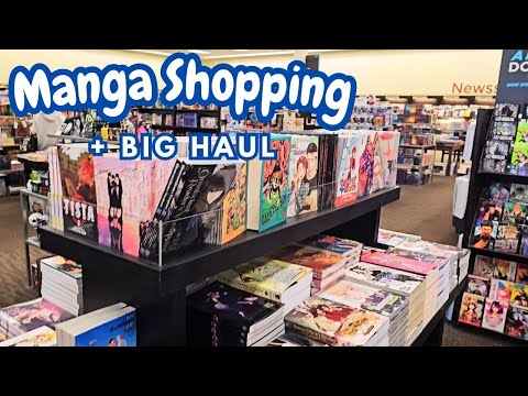 Manga Shopping With Me Big Manga Haul