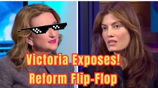 Victoria Derbyshire Exposes Reform UK Iran War Flip-Flop!