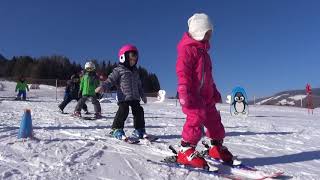 Imparare a sciare a 3 anni - nella Scuola Sci Dobbiaco