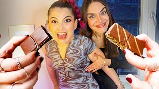 گرون ترین شکلات دنیا🤨 (کارت ددیو دادم به آیدا😭🛒)