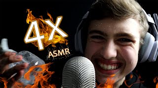 ASMR at 4x Speed ⚡ (Unpredictably Fast \u0026 Aggressive Triggers!)