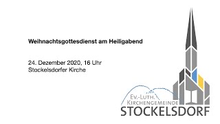 Weihnachtsgottesdienst am Heiligabend