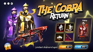 Cobra bundle return confirm date | classic jazz pant return | Ff upcoming event | Ff new event today