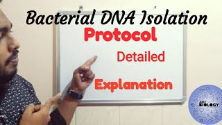 Isolation and purification of Genomic DNA from bacteria- PART 2