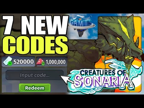 Creatures of Sonaria Codes (August 2024)