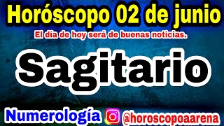 horoscopo de hoy Sagitario // Horóscopo Diario - Sagitario - 02 de junio de 2024.