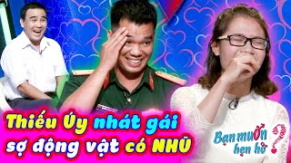 Chàng Thiếu Uy nhát gái SỢ ĐỘNG VẬT CÓ NHŨ khiến Quyền Linh và nhà gái cười bò 🤣 Bạn Muốn Hẹn Hò