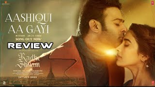 Aashiqui Aa Gayi Full Song Reaction & Review | Aashiqui Aa Gayi Radhe Shyam
