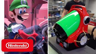 Luigi's Mansion 3 - Behind the Poltergust G-00 with Volpin Props