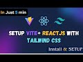 Vite + React + Tailwind CSS Setup Tutorial | Fastest Way to Build Modern Web Apps (2025)