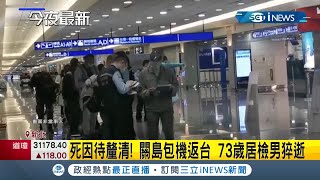 關島包機返台73歲居檢男失聯 里幹事同警方上門已陳屍屋內亡死因待釐清｜記者 謝抒珉｜【台灣要聞。先知道】20210115｜三立iNEWS