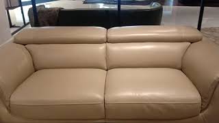 Review Sofa kulit dari Ferrara brand by Home Galleria