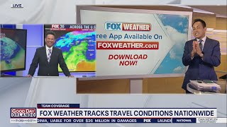 FOX Weather tracks travel conditions nationwide