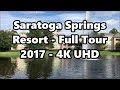 Disney's Saratoga Springs Resort | Full Tour 2017 | 4K UHD | Walt Disney World