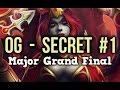 Team Secret vs OG Dota 2 Frankfurt Major Grand Final Game 1