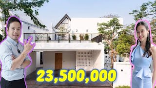 บ้านสร้างใหม่ Pool Villa  ตกแต่งพร้อมเข้าอยู่ 23.5 ล้านบาท 152 ตารางวา